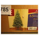 6.5 DOUGLAS FIR CHRISTMAS TREE, COPLETE, NICE