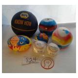 LOT OF BALLS, 2 NEW BASEBALL / SOFTBALL
some