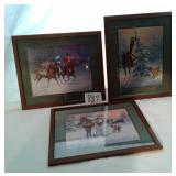 HOME INTERIOR FRAMED CHRISTMAS PICTURE