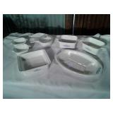 7 psc. Corning ware