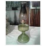 Green oil lamp