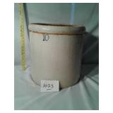 20" STONE CROCK....#10...CRACKED