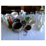 TOTE OF VASES and FLOWER POTS