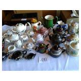 ASSORTMENT OF MISC TEAPOTS