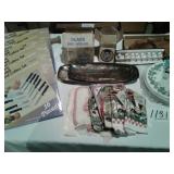 6 BOXES NEW KNIVES SETS, & NEW MISC