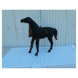 Wood & leather horse - damaged