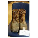 FIELD & STREAM INSULATED BOOTS, SIZE 12