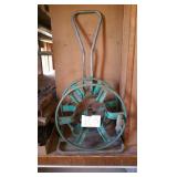 OLDER GARDEN HOSE REEL