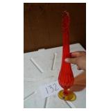 FENTON GLASS VASE