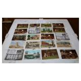 20 OLD POSTCARDS