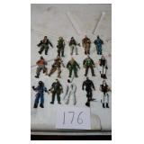 15  ACTION FIGURES