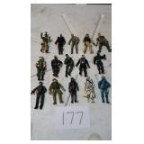 15 ACTION FIGURES
