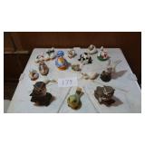 GLASS/PLASTER FIGURINES