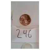 2011 WALKING LIBERTY COPPER COIN .999 FINE