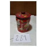 ANTIQUE METAL TIN FROM ENGLAND