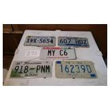 DIFFERENT STATE LICENSE PLATES