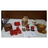 CANDLES & GLASSWARE