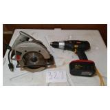 SKILSAW POWER SAW & CRAFTSMAN DRILL