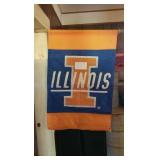 ILLINOIS FLAG & POLE