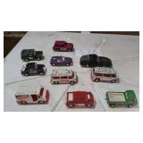 TOOTSIE TOYS, 10 TOTAL