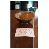 GLAZED POTTERY BOWL