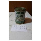 QUAKER STATE OIL CAN