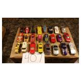 24 TOY CARS, VARIOUS BRANDS