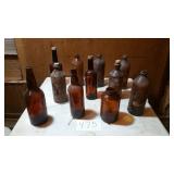 BROWN BOTTLES