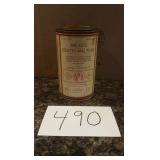 MEAD JOHNSON & CO METAL TIN