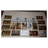 18 OLD POST CARDS