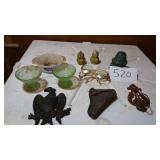 CAST IRON EAGLE & MISC