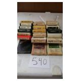 18) 8 TRACK TAPES