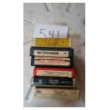 6) ROCK N ROLL 8 TRACK TAPES