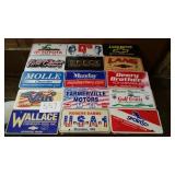 15 PLASTIC DEALER PLATES