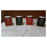 WATKINS METAL TINS TWO SIDED