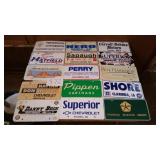 15 PLASTIC DEALER PLATES