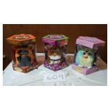 3 FURBYS IN BOXES