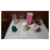 DECORATIVE GLASS PIECES