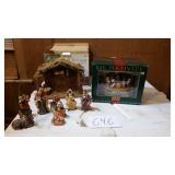 2 NATIVITY SCENES