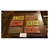 1975 LICENSE PLATES
