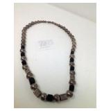 HEAVY STERLING & BAKE-O-LITE NECKLACES