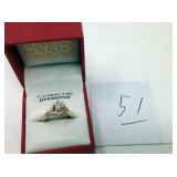 14K TWO PC DIAMOND WEDDING SET