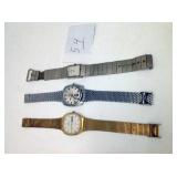 3 WATCHES, WALTHAM, WYLER, WALTHAM PREMIER