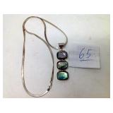 STERLING HEAVY NECKLACE