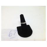 10K WHITE GOLD DIAMOND RING