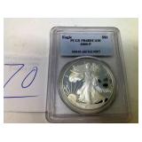 2000 SILVER EAGLE DOLLAR