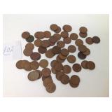 64) WHEAT PENNIES