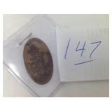 WISC. DELLS STAND ROCK ELONGATED PENNY