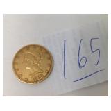 1899-S US TEN DOLLAR LIBERTY GOLD