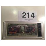 $2... AUTHENTICATED UNC. GEORGIA STATEHOOD NOTE